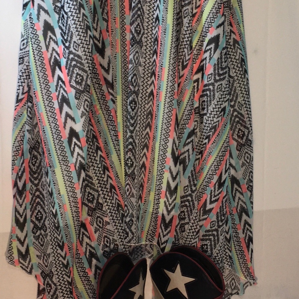 Dress XL flowing cute dress XL & cowboy boots size 5 - Picture 4 of 5